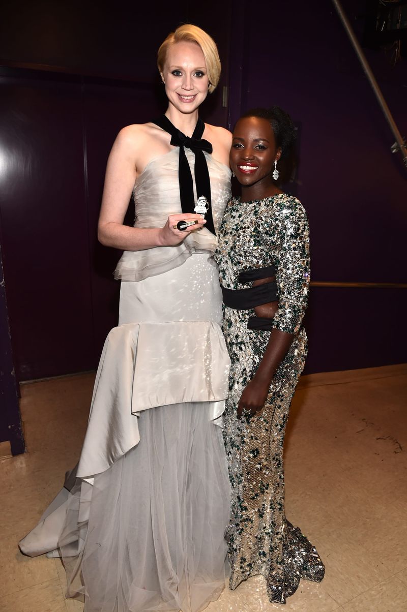 Gwendoline Christie in Oscar de la Renta