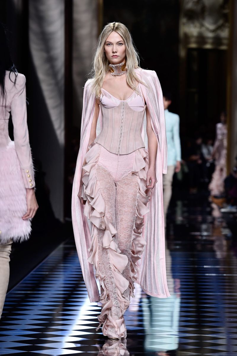 Balmain Fall 2016 Runway at Paris Fashion Week