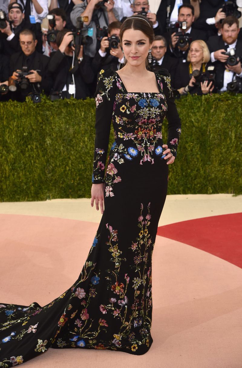 Met Gala Well Played: Bee Shaffer in Alexander McQueen