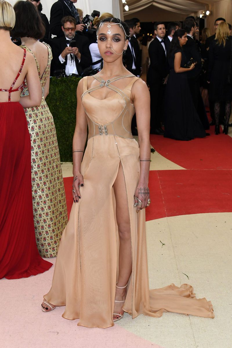 Met Gala Fug or Fab: FKA Twigs in Versace
