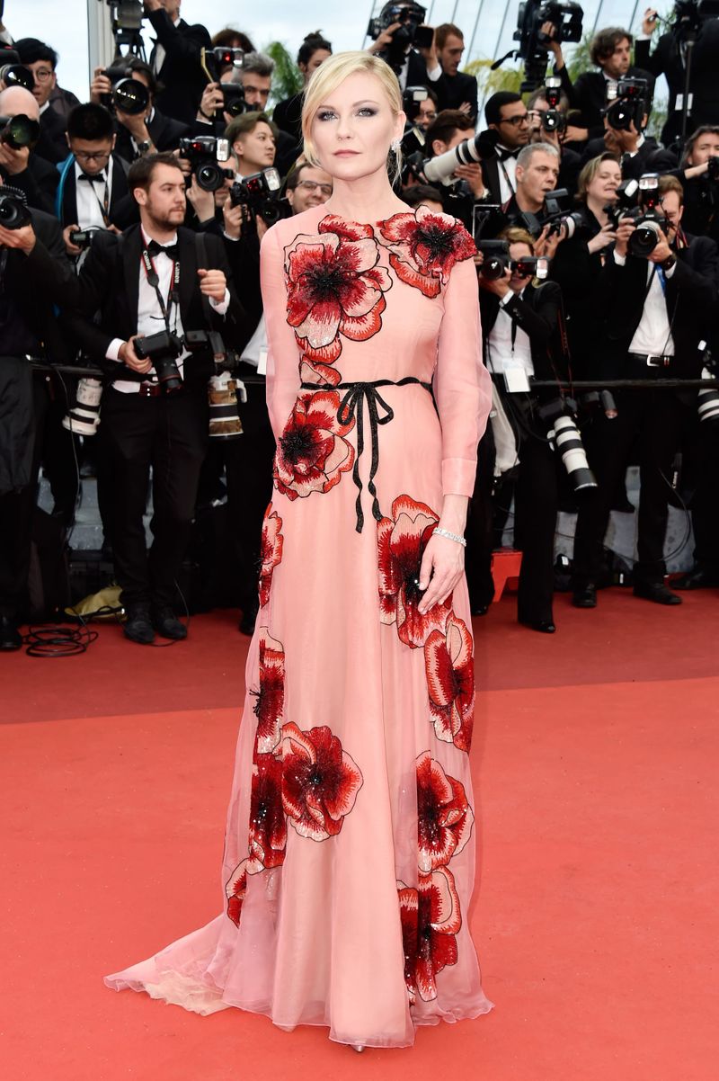 Cannes Well Played: Kirsten Dunst in Gucci and Dior