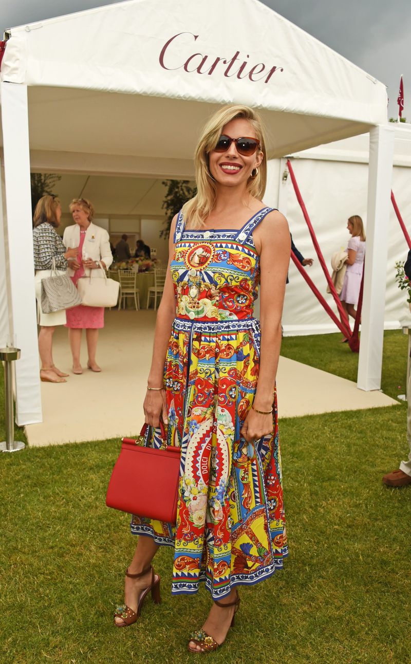 Well Played: Sienna Miller in Dolce & Gabbana