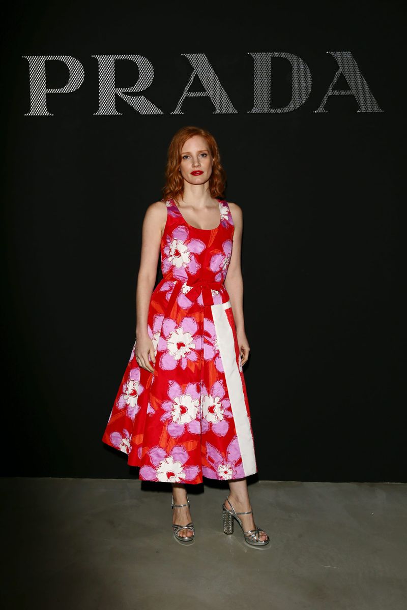 Mostly Well Played: Jessica Chastain in Prada