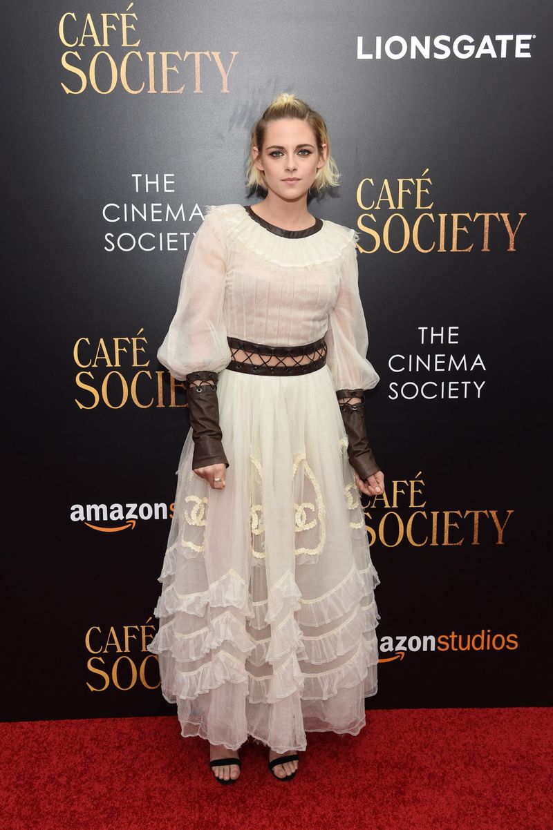 WTF: Kristen Stewart in Chanel at the Cafe Society Premiere