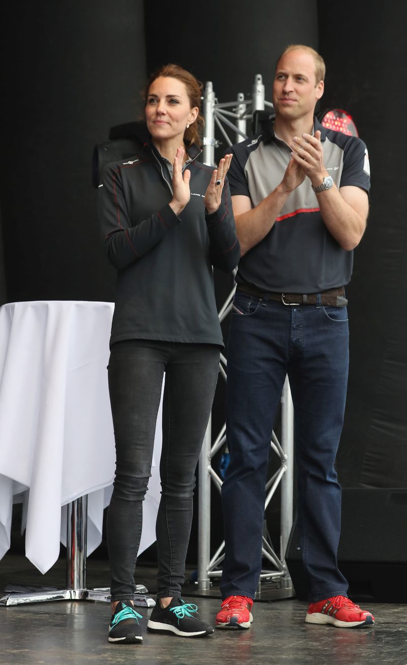 Royally Played: Wills and Kate Watch America's Cup Racing