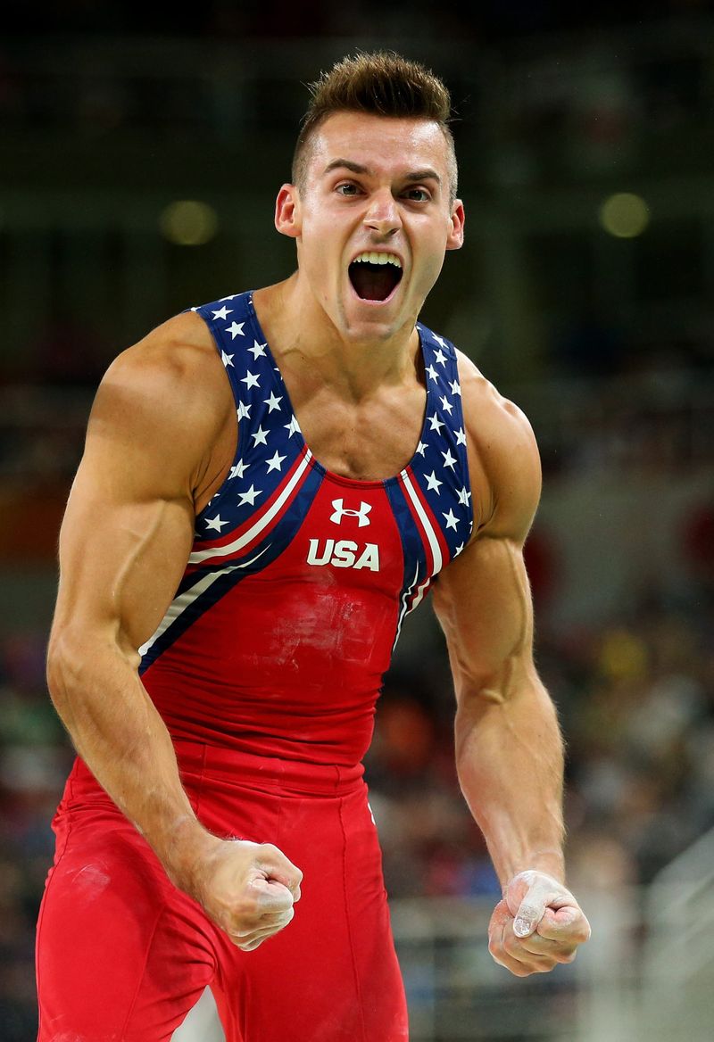 Your Afternoon Men: Arms of the Male Gymnasts at the Rio 2016 Olympics