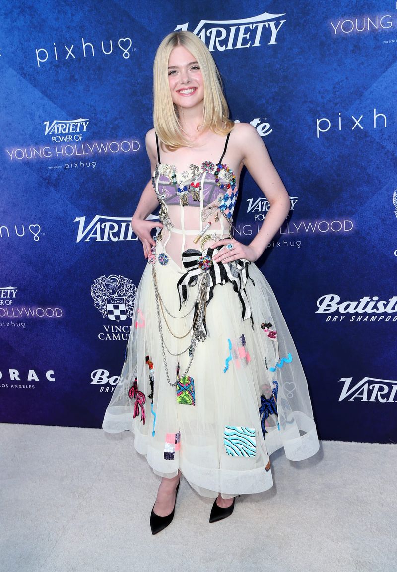 Fug or Fab: Elle Fanning in Marc Jacobs at Variety's Power Of Young Hollywood Party