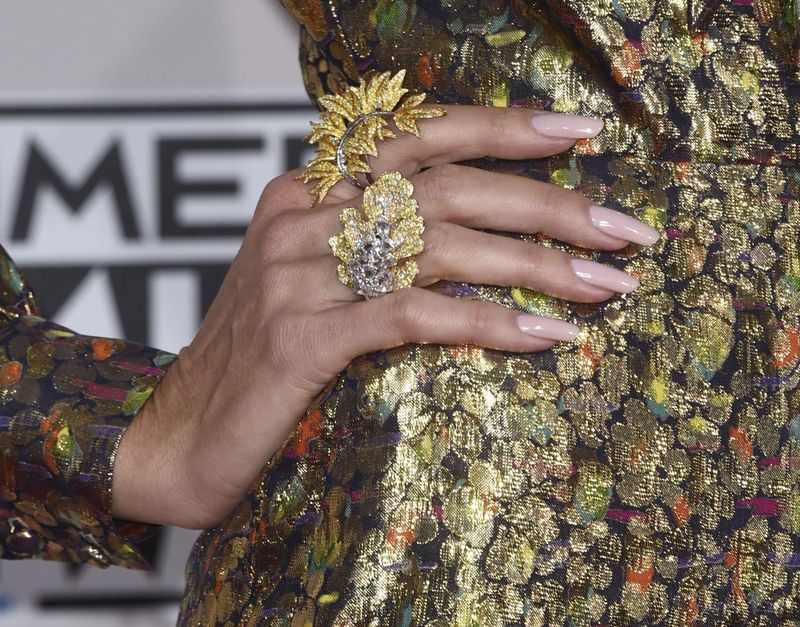Heidi Klum Is SO SHINY in Wolk Morais