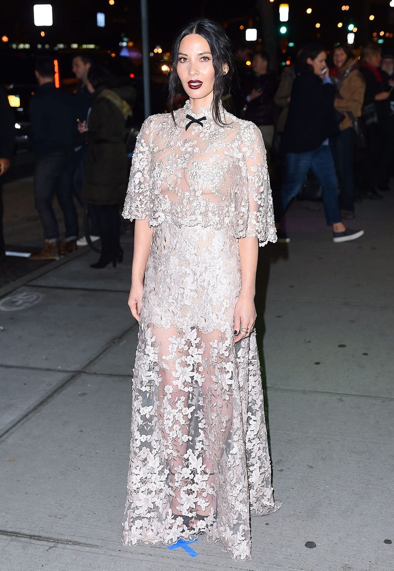 Olivia Munn Looks...Insane, Frankly, in Reem Acra