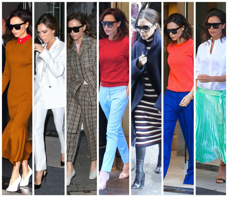 Victoria Beckham's Year in Street Style
