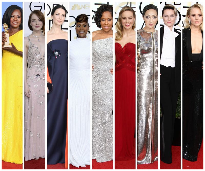 Pick Fug Nation's Best Dressed on the 2017 Golden Globes Red Carpet