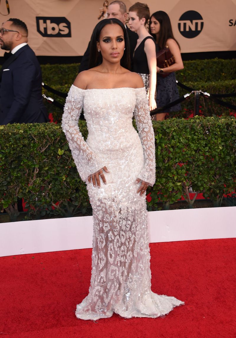 SAG Awards: Kerry Washington's Weekend Was Fashion Whiplash