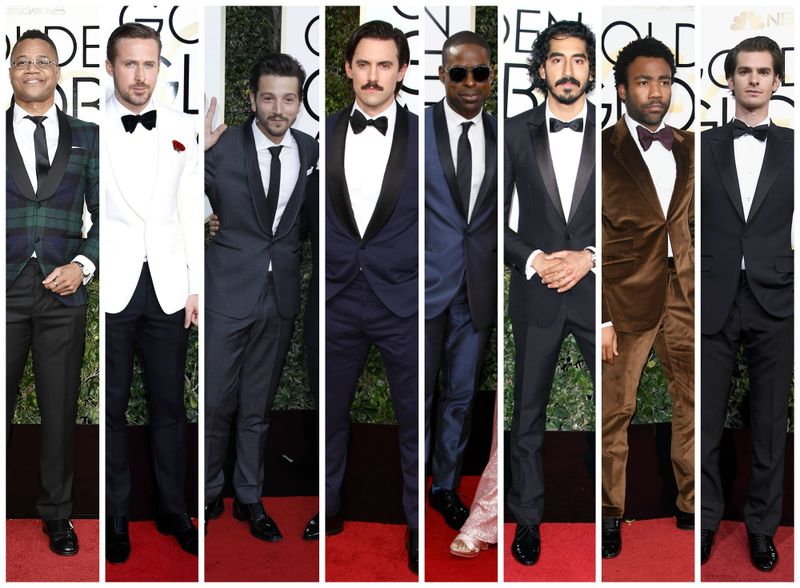 Golden Globes 2017: The Dudes of the Globes