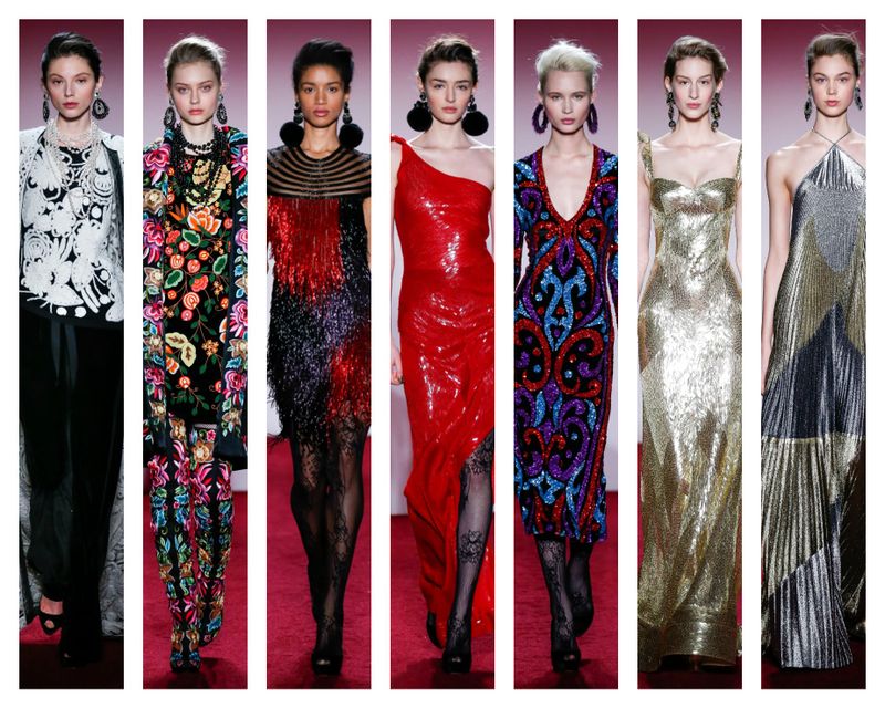 Naeem Khan's Fall 2017 Gowns Are, Once Again, Made of Yes