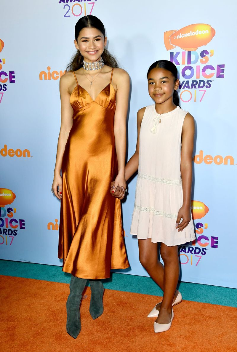 Kids' Choice Awards: Zendaya Brings Her Niece
