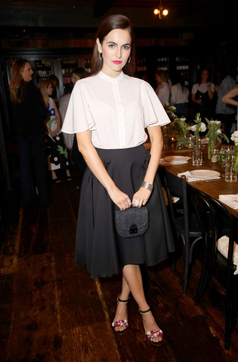 Camilla Belle Nails the Simple Look, But Mostly We Talk Lipstick