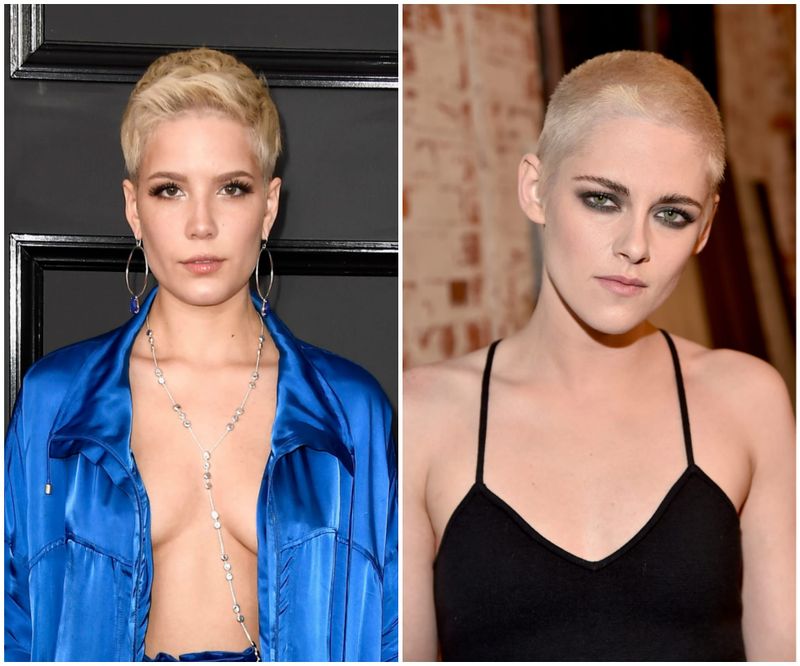 Kristen Stewart Just Vaguely Halsey'd Herself