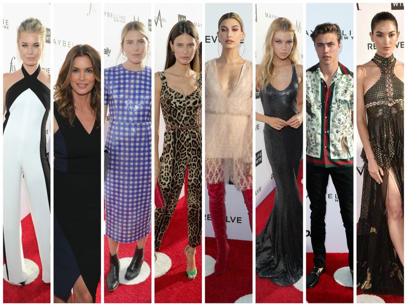 Models at the Daily Front Row Fashion Los Angeles Awards