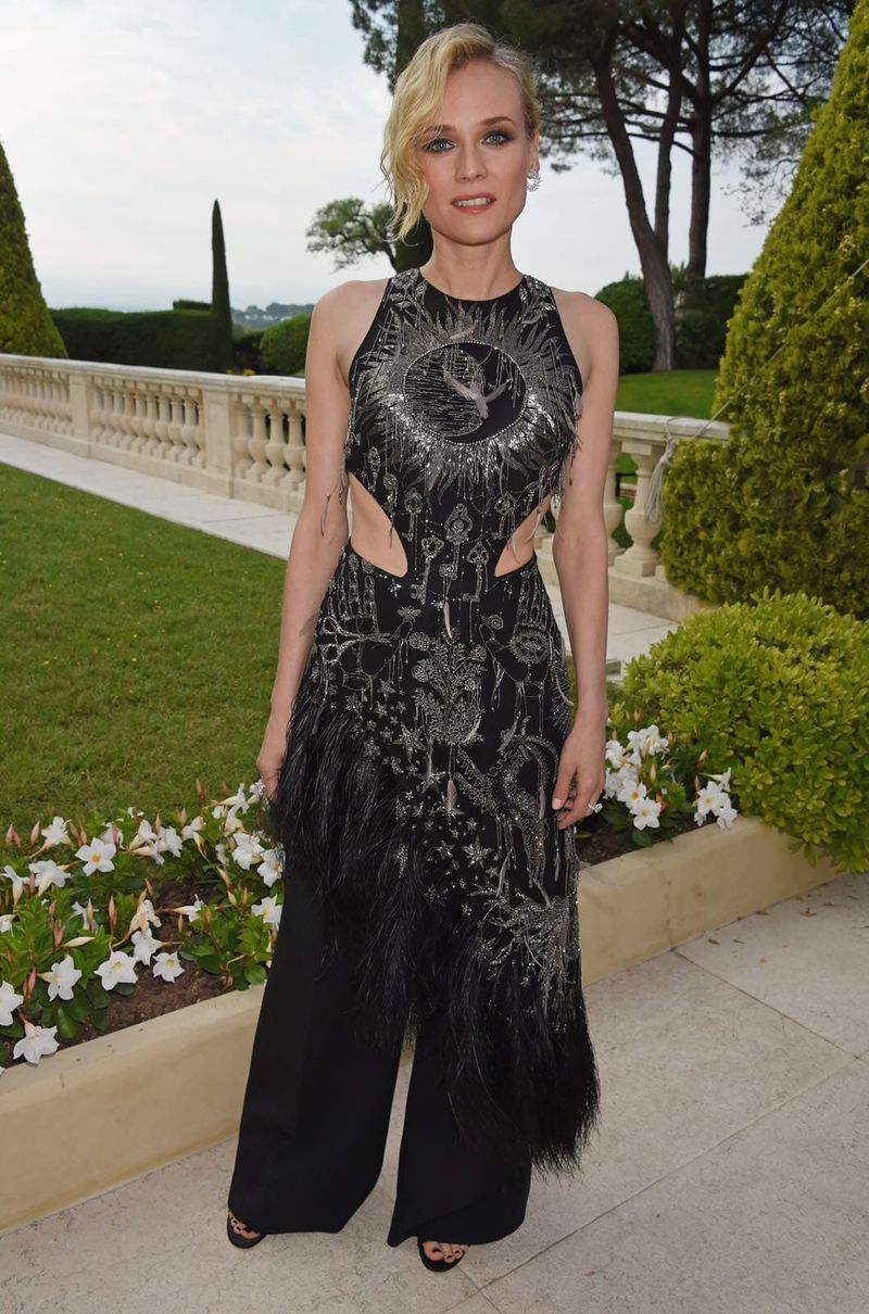 Kruger, Kidman, and Chastain Go Dark at amfAR