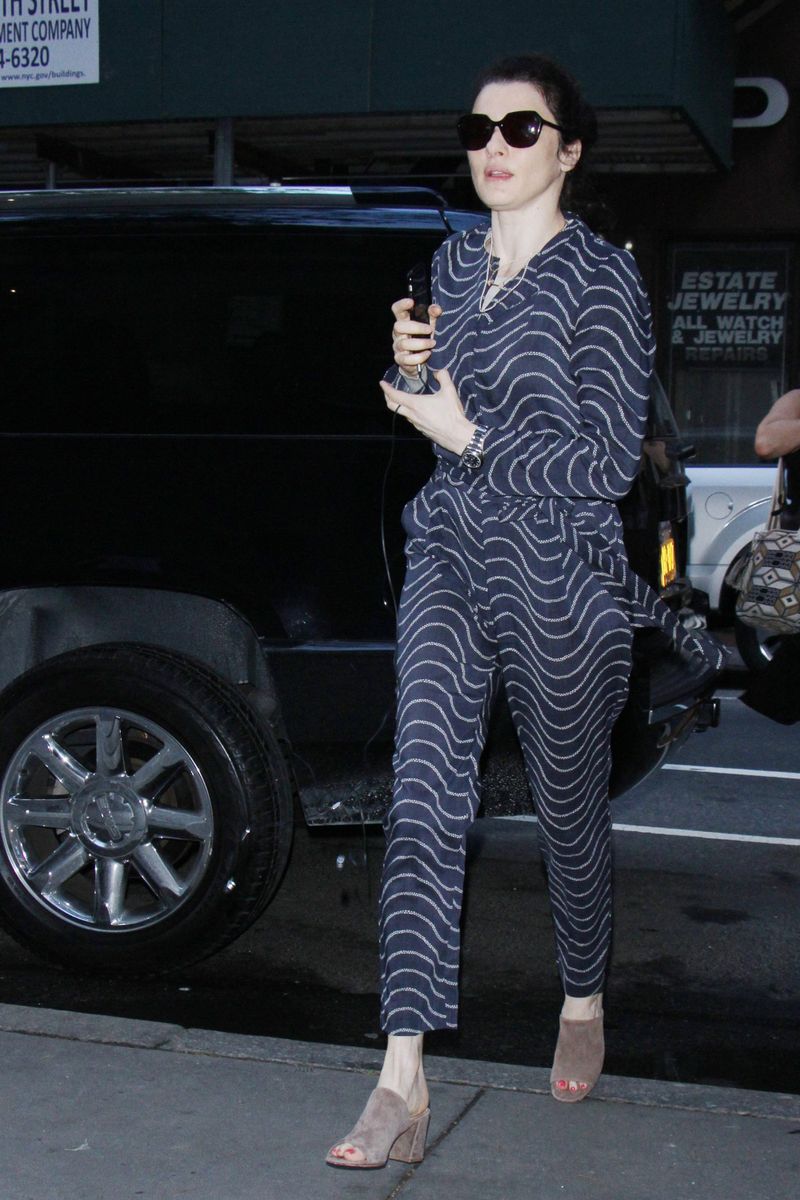 Rachel Weisz Resurfaces in Sunglasses