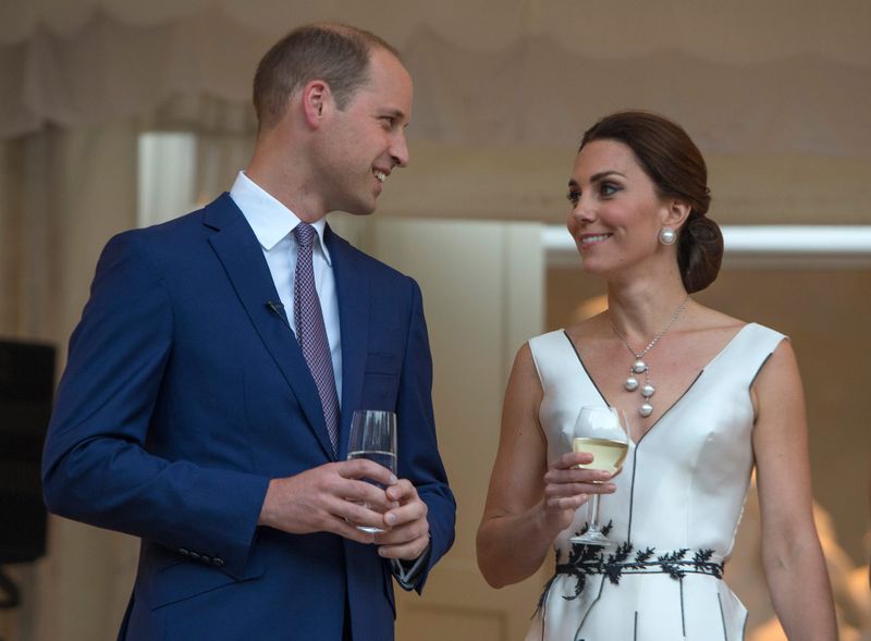 Wills and Kate Visit Poland: Day One