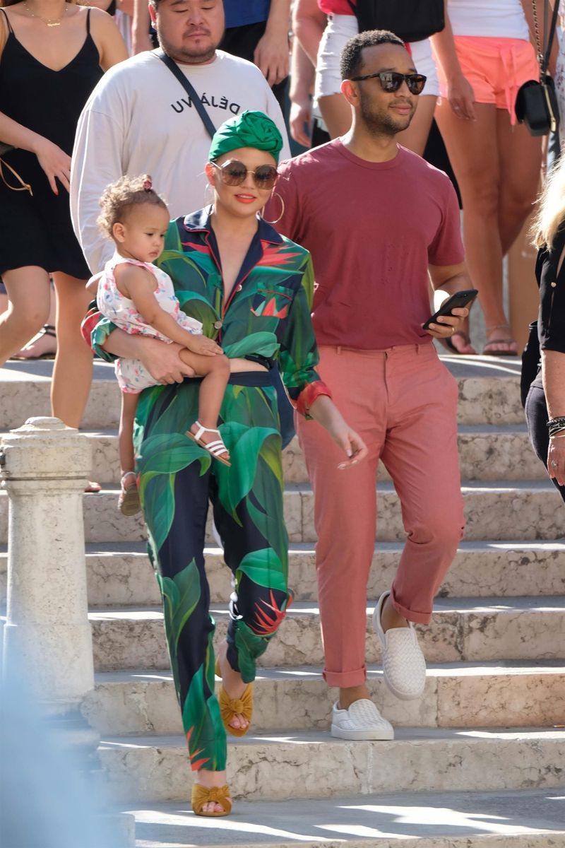 Chrissy Teigen's Italian Jaunt