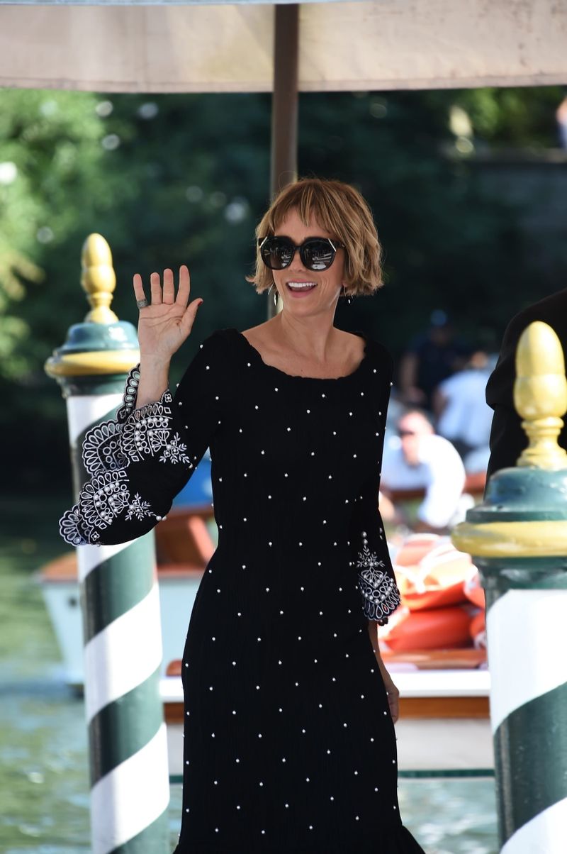 Kristen Wiig Wears One Good and One GREAT Dress in Venice