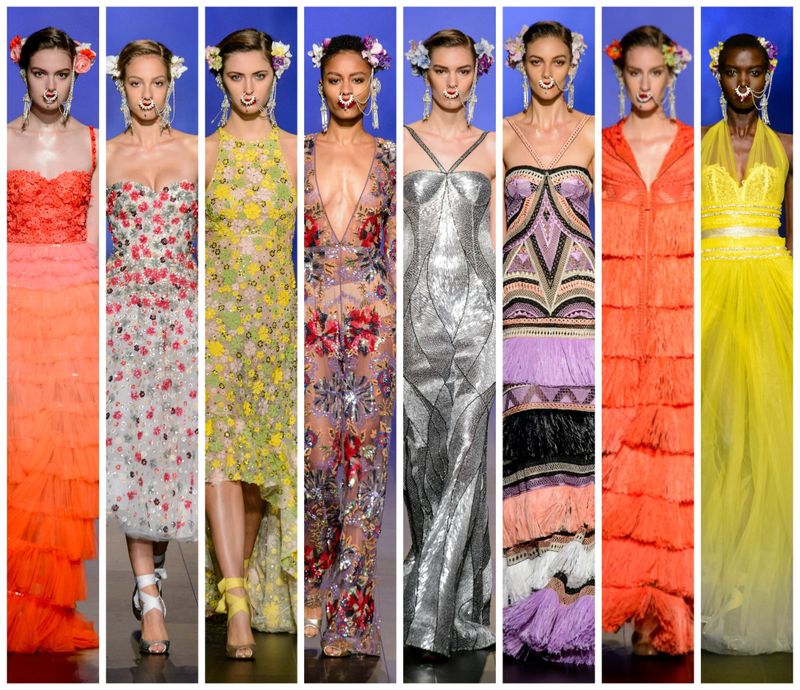 See All the Gowns at Naeem Khan, Spring/Summer 2018