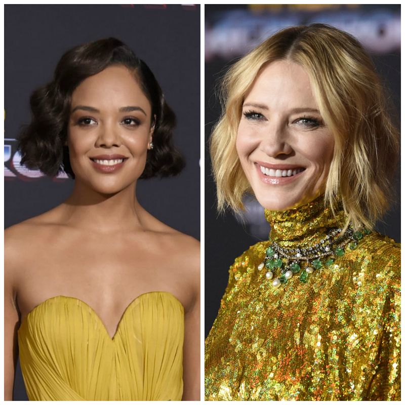 Cate and Tessa Go Golden at the Thor Premiere