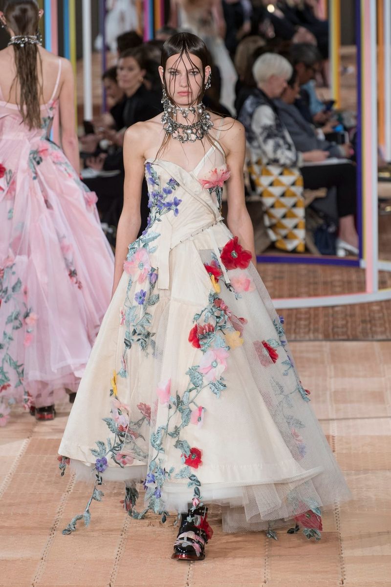 See the Alexander McQueen S/S 2018 Gowns