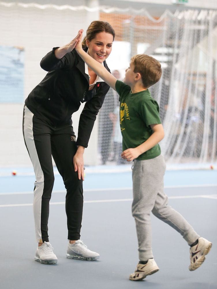 Pregnant Princess Kate Lawn Tennis