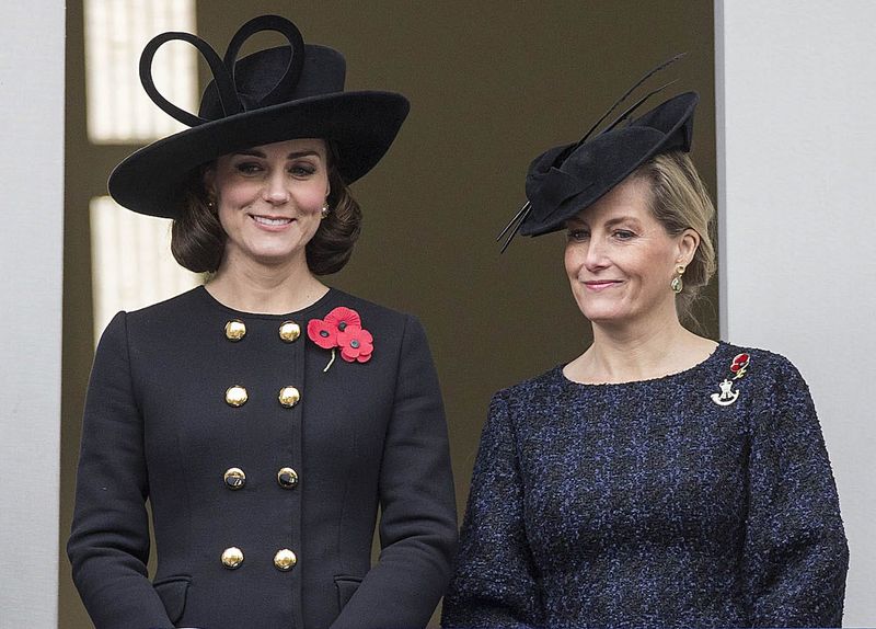 The British Royals Come Out to Mark Remembrance Sunday