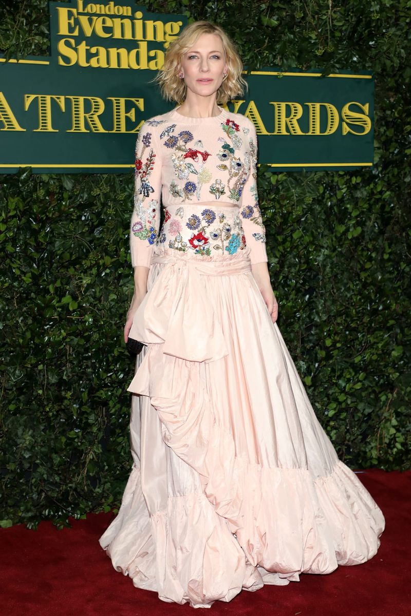 Cate Blanchett's Dress Takes a Scrolldown Turn