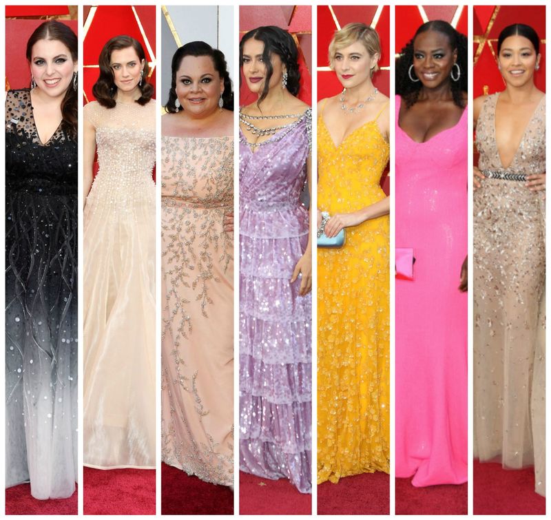 Women Got Rather Sparkly at the Oscars
