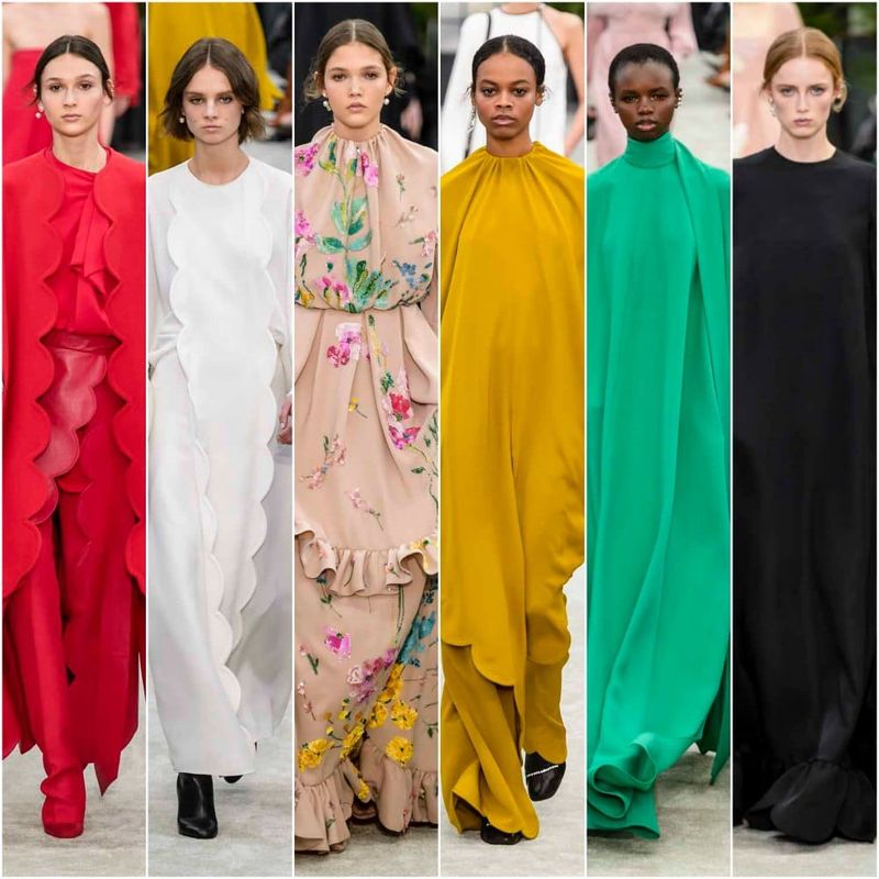 Valentino Is Not Into Waistbands at the Moment