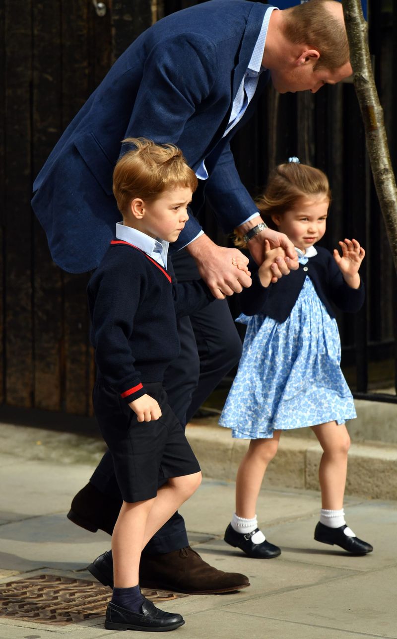Wills Brings George And Charlotte To Meet Their New Baby Brother
