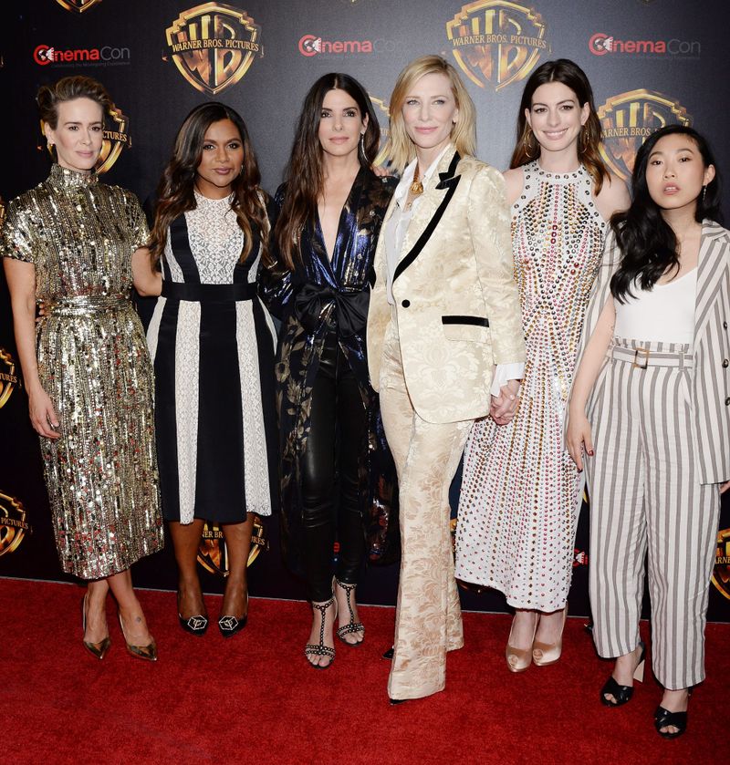 It's The Ocean's 8 Cast! (Except Rihanna. And Helena Bonham Carter)