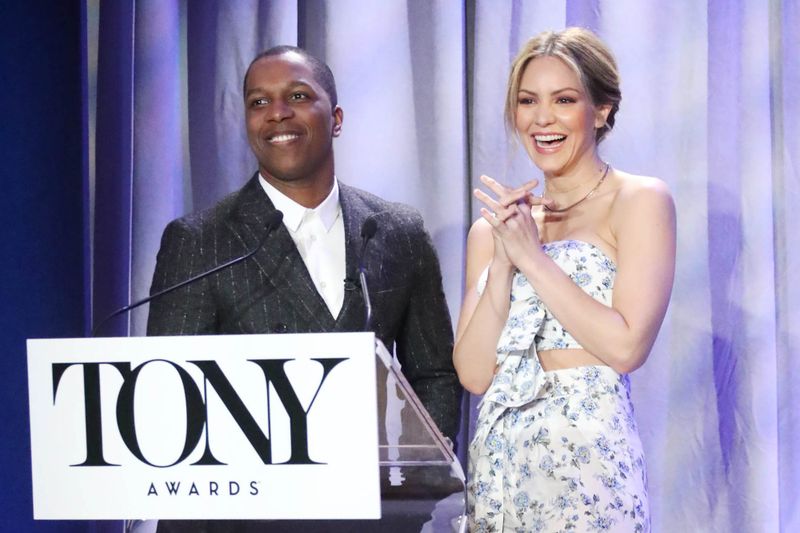 Katharine McPhee Wore Quite A Look To Announce The Tony Nominees