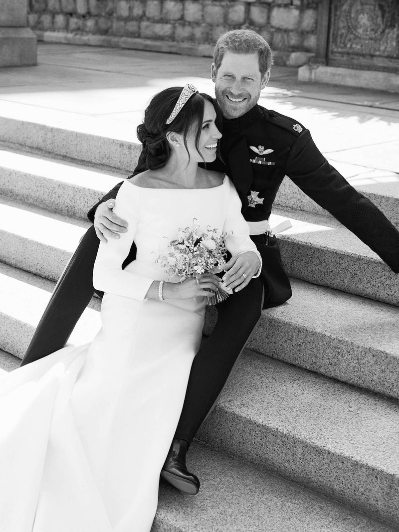 Harry and Meghan's Official Wedding Portraits Are Here!