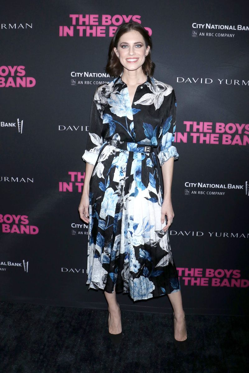 Allison Williams Is Also All In For Floral Frocks