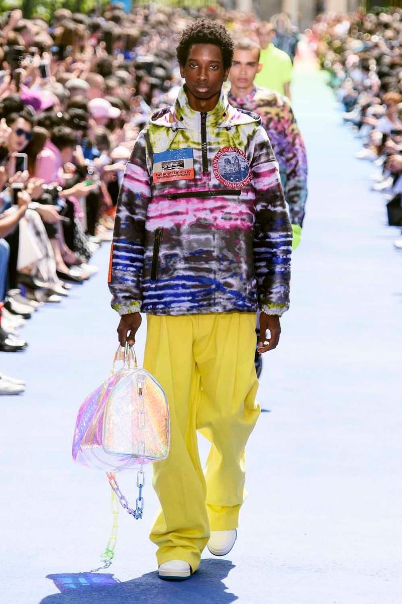 Vuitton and Valentino Both Went With Wacky Patterns on the Runway