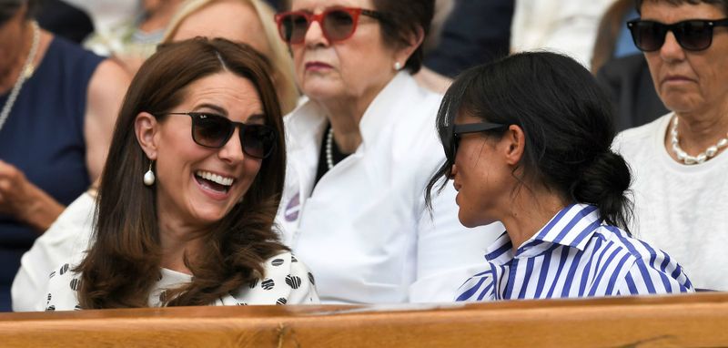 Kate and Meghan Came Out For the Ladies' Wimbledon Final
