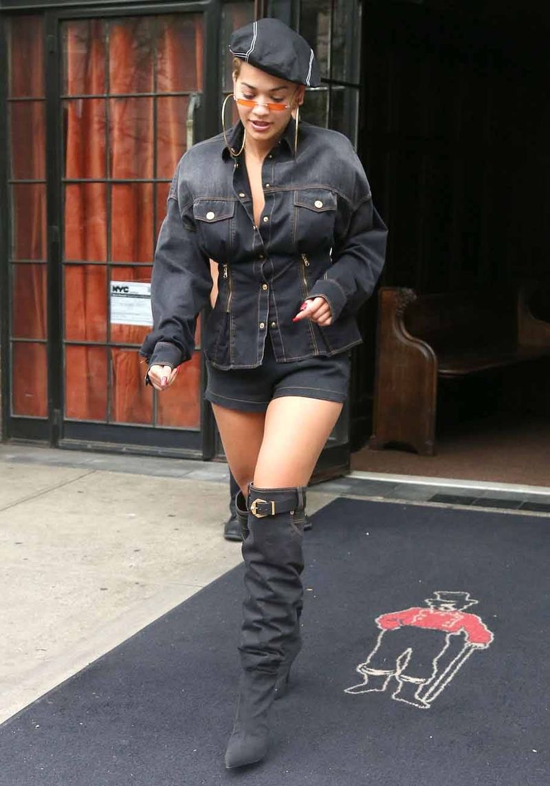 Pant-Boot Sighting No. 2: Rita Ora