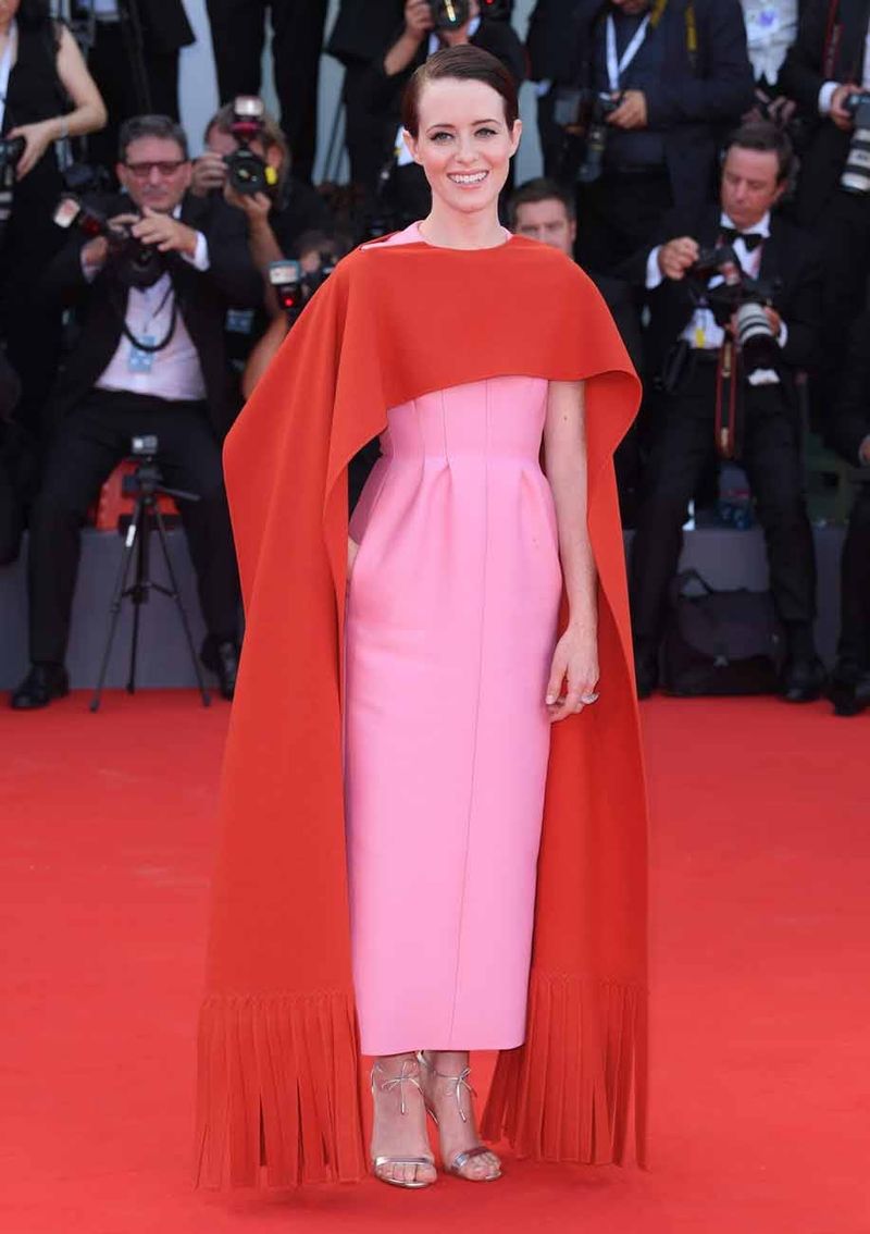 Claire Foy Gets Regal in Venice