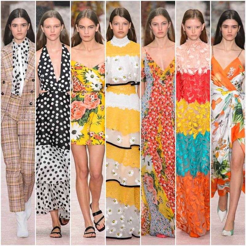 Carolina Herrera Ponies Up Polka Dots and Patterns