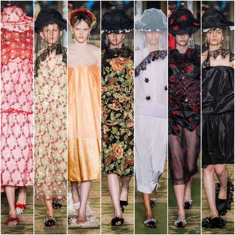 Weekend Fashion Fix: The Hats, Veils, and Volume at Simone Rocha