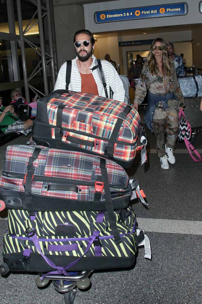 Let's Pause to Admire Heidi Klum's Taste in Luggage