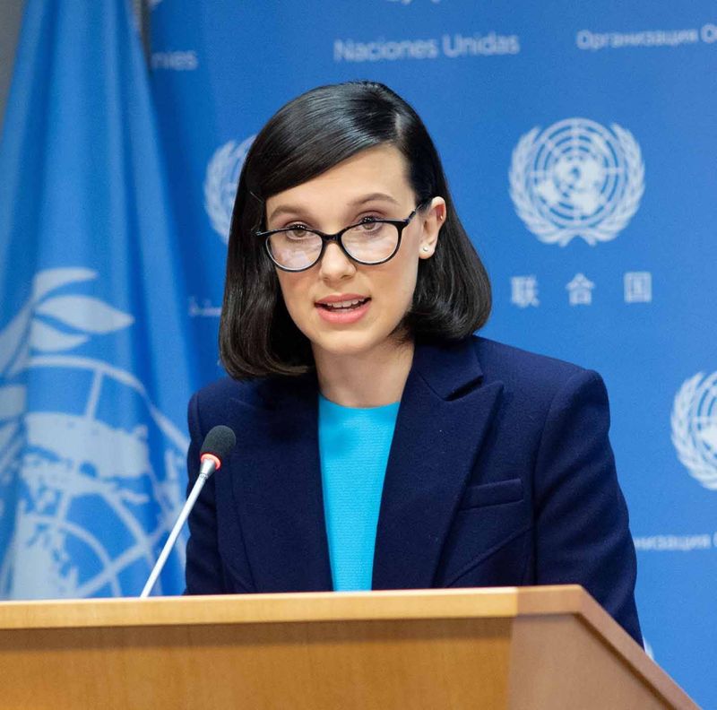 Millie Bobby Brown Looks Cute and Also Professional