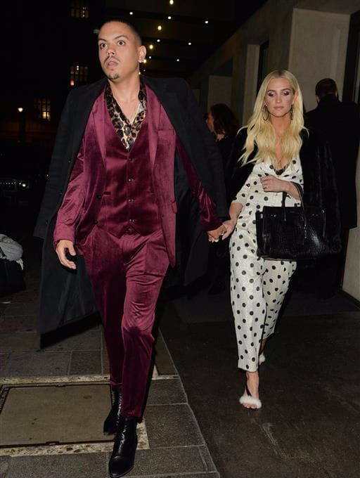 Ashlee Simpson and Evan Ross Look...Jaunty?