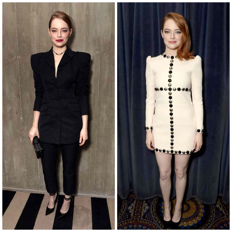 Emma Stone's Weekend Was Low Key Chic